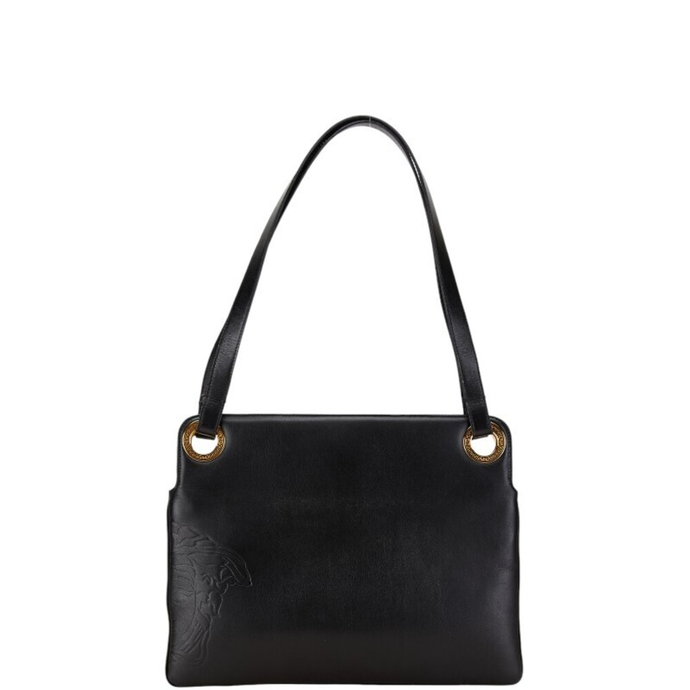 Versace Medusa Hobo Shoulder bag black leather